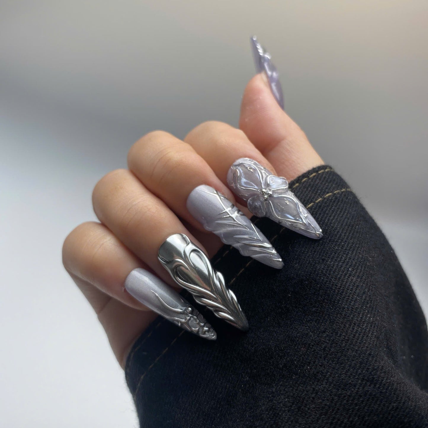 Chrome Bloom Armor