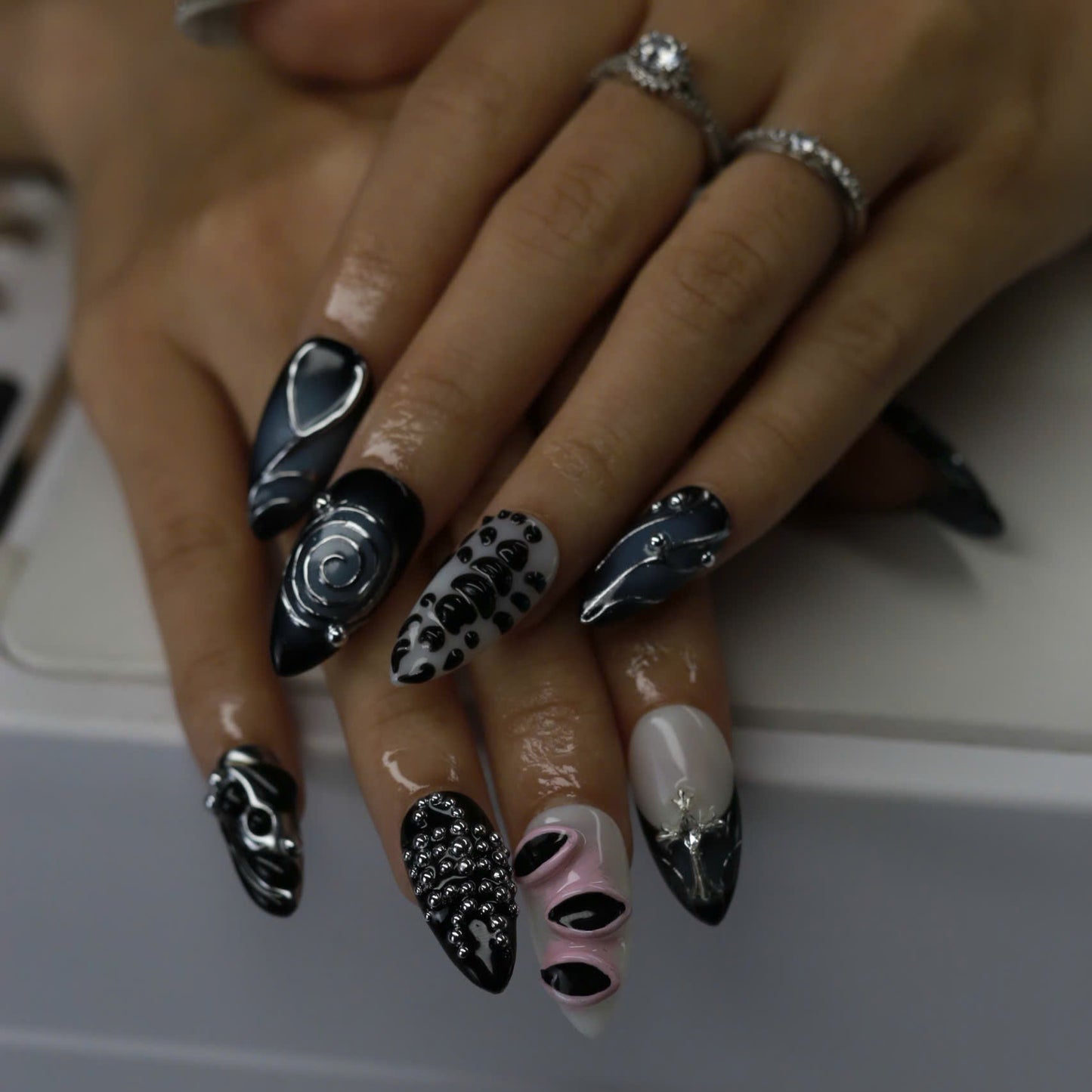 Dark Dimension Nails 5