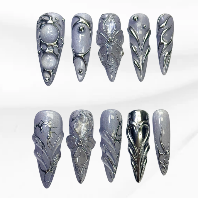 Chrome Bloom Armor