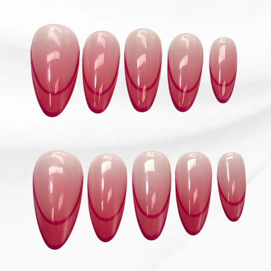 Ombre Pink French